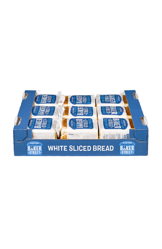 Baker Street White Sliced x 9 Case Front