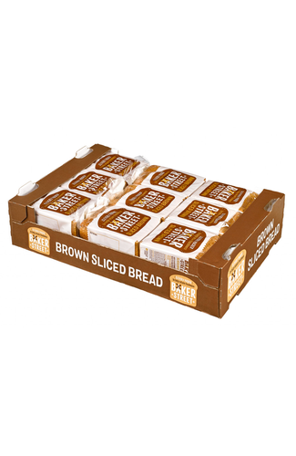 Baker Street Brown Sliced Loaf x 9 Case Side