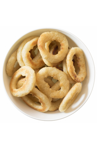 battered onion rings