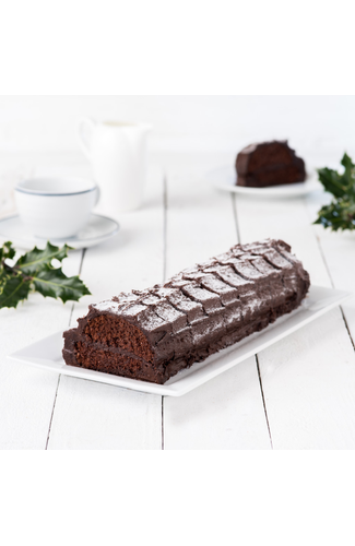 Chocolate Yule log