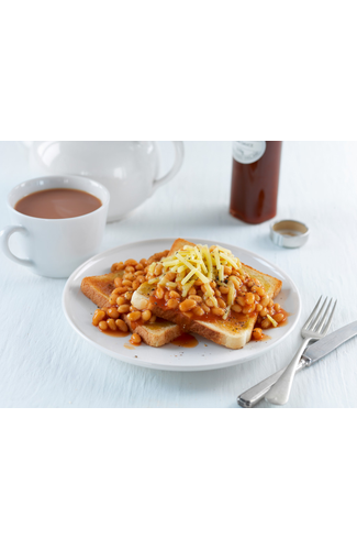 Baker Street White Sliced Beans on Toast