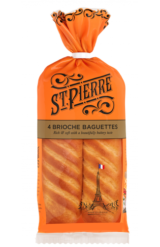 St Pierre 4 Brioche Baguettes Pack