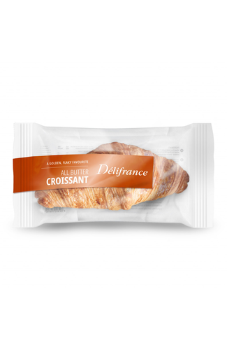 Individually wrapped croissant