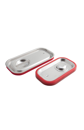 St/St Gastronorm Sealing Pan Lid 1/4